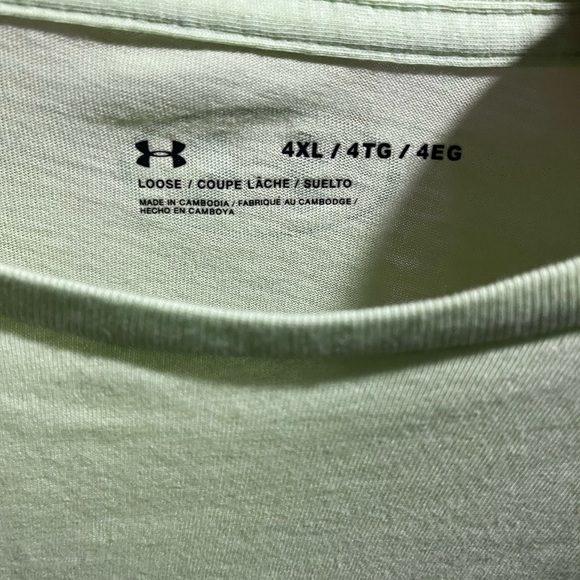 Under Armour 4xl Big and Tall T-Shirt - Picture 2 of 2